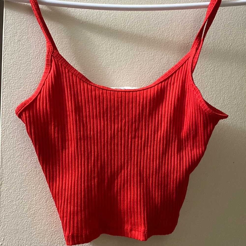 Wilfred free ribbed cami tank top - small